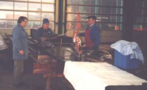 ..... und noch mehr Helfer.