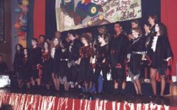 Finale beim Frauenbundfasching 2001